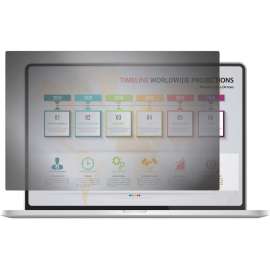 Rocstor PrivacyView Premium Privacy Filter for 16 Widescreen Notebook - For 16" Laptop - 16:9 Aspect Ratio - Glossy / Matte - Unframed - Anti-glare - Comparable to PF160W9B -TAA Compliant - Black - For 15.6" Widescreen LCD - For 15.6" Widescreen LC
