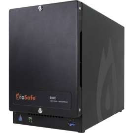 ioSafe Duo DAS Storage System, 2 x HDD Supported, 28 TB Supported HDD Capacity, 0 x HDD Installed, RAID Supported 0, 1, Concatenation, JBOD