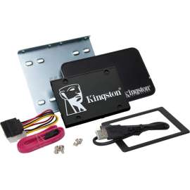 Kingston KC600 256 GB Solid State Drive, 2.5" Internal, SATA (SATA/600), 3.5" Carrier, Desktop PC, Notebook Device Supported