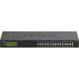 Netgear GS324PP Ethernet Switch, 24 Ports, 2 Layer Supported, Twisted Pair, Rack-mountable, Desktop