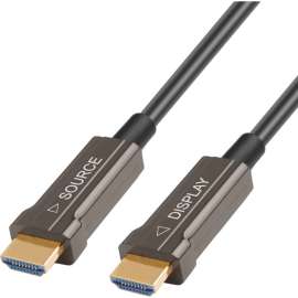 4XEM 30M 100FT Active Optical Fiber 2.1 HDMI, 98.43 ft Fiber Optic A/V Cable for Audio/Video Device, Notebook, Projector, Xbox, HDTV, Blu-ray Player, DVD Player, Digital Video Recorder, Gaming Console, Digital Signage Display, Home Theater System, First E