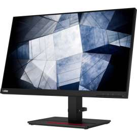 Lenovo ThinkVision P24q-20 23.8" WQHD WLED LCD Monitor, 16:9, Raven Black, 24" Class, In-plane Switching (IPS) Technology