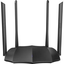 Tenda AC8 Wi-Fi 5 IEEE 802.11ac Ethernet Wireless Router - 2.40 GHz ISM Band - 5 GHz UNII Band - 4 x Antenna(4 x External) - 150 MB/s Wireless Speed - 3 x Network Port - 1 x Broadband Port - Gigabit Ethernet - Desktop