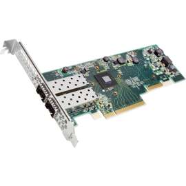 Xilinx XtremeScale SFN8522-OnloadDual-Port 10GbE SFP+ Network Adapter, PCI Express 3.1 x8, 2 Port(s), Optical Fiber, 10GBase-CR, 10GBase-SR, 10GBase-LR, 1000Base-X, 1000Base-T, 10GBase-X