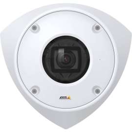 Axis Communications AXIS Q9216-SLV 4 Megapixel Outdoor Network Camera - Color, Monochrome - Dome - TAA Compliant - 49.21 ft Infrared Night Vision - H.264 (MPEG-4 Part 10/AVC), H.264M, H.264H, H.265 (MPEG-H Part 2/HEVC), MJPEG, H.264, H.265 - 2304 x