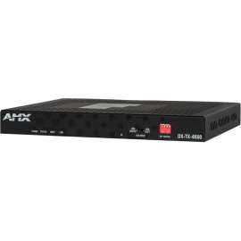 Harman AMX DX-TX-4K60 DXLink 4K60 HDMI Transmitter Module - 1 Input Device - 1 Output Device - 328 ft Range - 1 x Network (RJ-45) - 2 x USB - 1 x HDMI In - 1 x HDMI Out - 4K UHD - 4096 x 2160 - Twisted Pair - Category 7