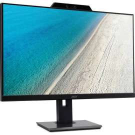Acer B247Y D 23.8" Webcam Full HD LED LCD Monitor, 16:9, Black, In-plane Switching (IPS) Technology, 1920 x 1080