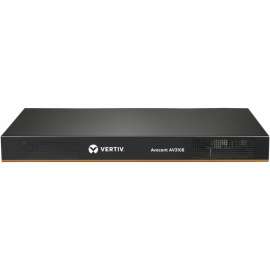 Vertiv Avocent AV3000 KVM Over IP Switch | 8 port KVM | VGA Cable (AV3108-400) - 8 Computer(s) - 1 Local User(s) - 1 Remote User(s) - 1680 x 1050 - 1 x Network (RJ-45) - 4 x USB - Rack-mountable - 1U