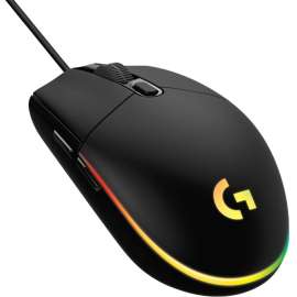 Logitech G203 Gaming Mouse, Cable, Black, 1 Pack, USB