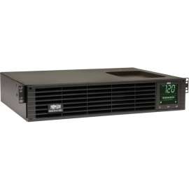 Tripp Lite UPS Smart 1000VA 800W LCD USB DB9 with Pre-installed WEBCARLX Network Card - 2U Rack-mountable - AVR - 4 Hour Recharge - 5.30 Minute Stand-by - 120 V AC Input - 110 V AC, 115 V AC, 120 V AC Output - 6 x NEMA 5-15R