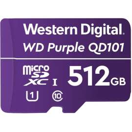 Western Digital Purple 512 GB microSDXC, 3 Year Warranty