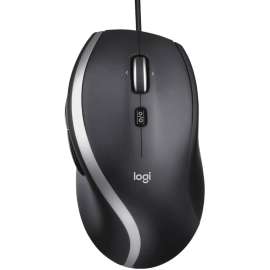 Logitech M500S Advanced Corded Mouse, Full-size Mouse, Optical, Cable, Black