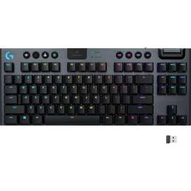 Logitech G915 TKL Tenkeyless Lightspeed Wireless RGB Mechanical Gaming Keyboard, Wireless Connectivity, Bluetooth/Wi-Fi, USB Interface Multimedia, Macro Hot Key(s), English