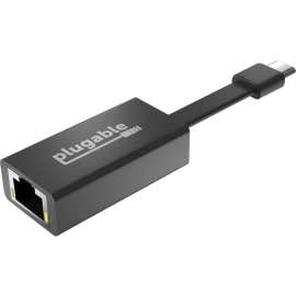Plugable USB C to Ethernet Adapter, Fast and Reliable Gigabit Speed, Thunderbolt 3 to Ethernet Adapter Compatible with Macbook Pro, Windows, macOS, and ChromeOS