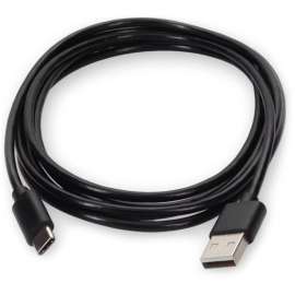 AddOn 50cm USB 2.0 (A) Male to USB 2.0 (C) Male Black Cable, 1.64 ft USB/USB-C Data Transfer Cable for Notebook, PC, USB Charger, First End: USB 2.0 Type A, Male, Second End: USB 2.0 Type C