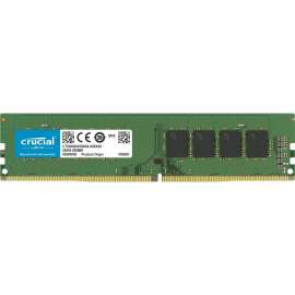 Micron Crucial 16GB DDR4 SDRAM Memory Module, For Desktop PC, 16 GB (1 x 16GB), DDR4-3200/PC4-25600 DDR4 SDRAM, 3200 MHz