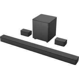 VIZIO V51-H6 5.1 Bluetooth Smart Speaker, Alexa, Google Assistant, Siri Supported, Black, 50 Hz to 20 kHz, DTS TruVolume, DTS Virtual:X