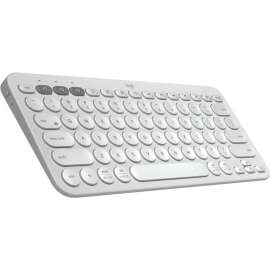 Logitech K380 Multi-device Bluetooth Keyboard - Wireless Connectivity - Bluetooth - 32.81 ft - Computer, Smartphone, Tablet, Notebook, Apple TV, iPad, iPhone - Windows, Android, Chrome OS, iOS, Mac OS - Scissors Keyswitch - AAA Battery Size Supporte
