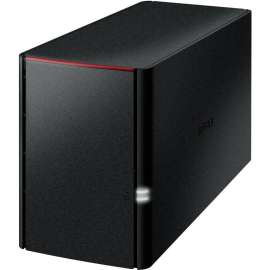 Buffalo Americas BUFFALO LinkStation 220 12TB NAS Home Office Private Cloud Data Storage with HDD Hard Drives Included/Computer Network Attached Storage/NAS Storage/Network Storage/Media Server, Marvell ARMADA 370 800 MHz, 2 x HDD Supported, 2 x HDD Insta