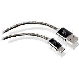 IOGEAR Charge & Sync Pro, USB-C to USB-A Cable, 3 Ft., 3 ft USB/USB-C Data Transfer Cable for Phone, Tablet, Smartphone, MacBook, Chromebook, Notebook, Hard Drive, Charger, First End: 1 x USB 2.0 Type A, Male