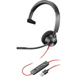 Poly Plantronics Blackwire 3310 USB-C Headset, Mono, USB Type C, Wired, 32 Ohm