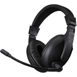 Adesso Xtream H5U, USB Stereo Headset with Microphone, Noise Cancelling, Wired- Lightweight, Works with Computer, Tablet and Smartphone. Ideal for Zoom, Microsoft Team, Skype, Webex, Google Meet