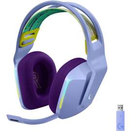 Logitech G733 Lightspeed Wireless RGB Gaming Headset, Stereo, Wireless, 65.6 ft, 5 Kilo Ohm