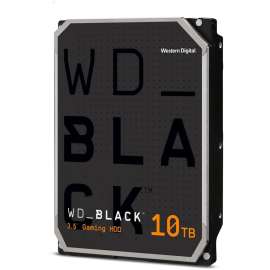 Wd Western Digital Black WD101FZBX 10 TB Hard Drive, 3.5" Internal, SATA (SATA/600), All-in-One PC, Desktop PC Device Supported, 7200rpm