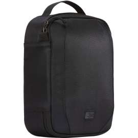 Case Logic Lectro Travel/Luggage Case Travel, Accessories, Cable, Headphone, AC Adapter, Electronics, Black, Polyester Body, 11" Height x 3.5" Width x 7.3" Depth