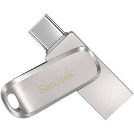 SanDisk Ultra Dual Drive Luxe USB Type-C Flash Drive, 256 GB, USB 3.1 (Gen 1) Type C, USB 3.1 (Gen 1) Type A, 150 MB/s Read Speed, 5 Year Warranty