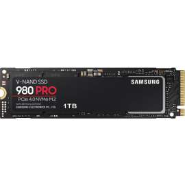 Samsung 980 PRO MZ-V8P1T0B/AM 1 TB Solid State Drive, M.2 2280 Internal, PCI Express NVMe (PCI Express NVMe 4.0 x4), Desktop PC, Notebook Device Supported, 7000 MB/s Maximum Read Transfer Rate