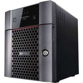 Buffalo Americas BUFFALO TeraStation 3420DN 4-Bay Desktop NAS 8TB (4x2TB) with HDD NAS Hard Drives Included 2.5GBE / Computer Network Attached Storage / Private Cloud / NAS Storage/ Network Storage / File Server - Annapurna Labs Alpine AL-214 Quad-c