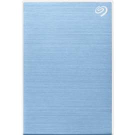 Seagate One Touch STKB2000402 2 TB Portable Hard Drive, 2.5" External, Light Blue, USB 3.0, 2 Year Warranty
