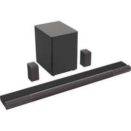 VIZIO Elevate P514a-H6 5.1.4 Bluetooth Sound Bar Speaker, Tabletop, Bookshelf, 30 Hz to 20 kHz, Dolby Atmos, DTS:X, DTS Virtual:X, Wireless LAN