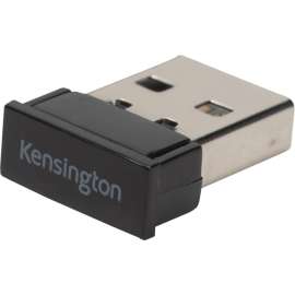Kensington Wi-Fi Adapter for Keyboard/Mouse, USB, 2.40 GHz ISM, Plug-in Module
