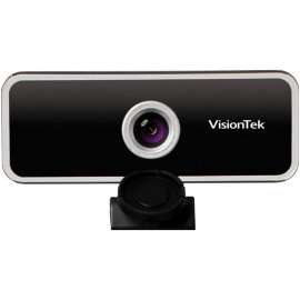 VisionTek VTWC20 Webcam, 30 fps, USB-A, 1920 x 1080 Video, Fixed focus