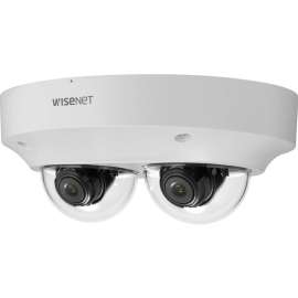 Hanwha Techwin Ameri Hanwha Techwin PNM-7002VD 2 Megapixel Outdoor Full HD Network Camera, Color, Dome, H.265, H.264, MJPEG, H.264 (MP), H.264 BP, H.264 HP, 1920 x 1080