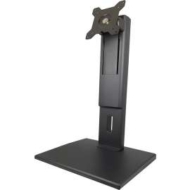 Amer Mounts Single Flat Panel Monitor Stand With VESA Mounting Support, Up to 32" Screen Support, 26 lb Load Capacity, 17.7" Height x 11.8" Width x 9.7" Depth, Aluminum Alloy, Plastic, Steel