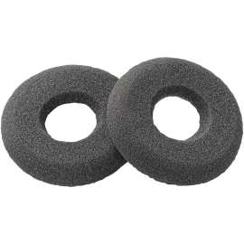 Poly Plantronics Doughnut Ear Cushion, Black, Foam