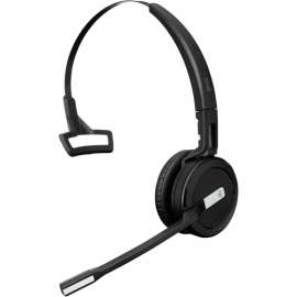 EPOS IMPACT SDW 5015 - US Headset - Mono - Wireless - DECT - 590.6 ft - 150 Hz - 11 kHz - On-ear - Monaural - Noise Cancelling, MEMS Technology, Omni-directional Microphone - Black