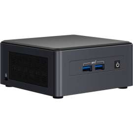 Intel NUC 11 Pro NUC11TNHi30L Barebone System - Socket BGA-1449 - 1 x Processor Support - Intel Core i3 11th Gen i3-1115G4 Dual-core (2 Core) - Intel Chip - 64 GB DDR4 SDRAM DDR4-3200/PC4-25600 Maximum RAM Support - 2 Total Memory Slots - Serial ATA