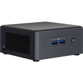 Intel NUC 11 Pro NUC11TNHv5 Barebone System - Socket BGA-1449 - 1 x Processor Support - Intel Core i5 11th Gen i5-1145G7 Quad-core (4 Core) - Intel Chip - 64 GB DDR4 SDRAM DDR4-3200/PC4-25600 Maximum RAM Support - 2 Total Memory Slots - Serial ATA C