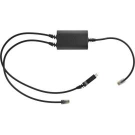 EPOS , SENNHEISER Ploycom Cable For Electronic Hook Switch CEHS-PO 01, Phone Cable for Phone, Wireless Headset, Electronic Hook Switch