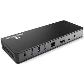 4XEM Thunderbolt 3 4K Display Universal Docking Station, for Notebook, 100 W, Thunderbolt 3, 4 x USB Ports