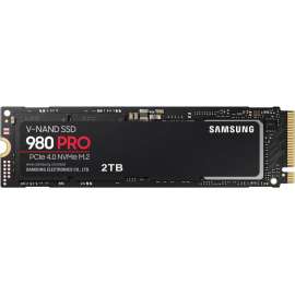 Samsung 980 PRO MZ-V8P2T0B/AM 2 TB Solid State Drive, M.2 2280 Internal, PCI Express NVMe (PCI Express NVMe 4.0 x4), Notebook, Desktop PC Device Supported, 7000 MB/s Maximum Read Transfer Rate