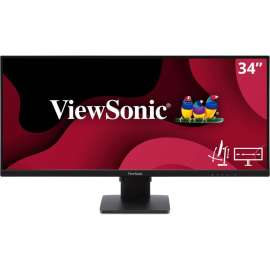 ViewSonic VA3456-MHDJ 34 Inch 21:9 UltraWide WQHD 1440p IPS Monitor with Ultra-Thin Bezels, Ergonomics Design, HDMI, and DisplayPort Inputs for Home and Office - VA3456-MHDJ - 21:9 UltraWide WQHD 1440p IPS Monitor with Ergonomics, HDMI, DisplayPort