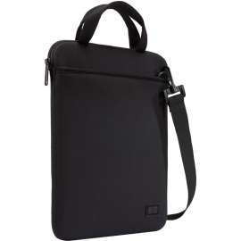 Case Logic Quantic LNEO212 Carrying Case (Sleeve) for 12" Chromebook, Black, Polyester Body, Shoulder Strap, Handle, 13" Height x 9.8" Width x 0.8" Depth