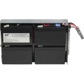 Battery Technology BTI UPS Battery Pack, 12 V DC, Lead Acid, Spill Proof