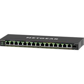 Netgear 16-Port High-Power PoE+ Gigabit Ethernet Plus Switch (231W) with 1 SFP Port, 15 Ports, Manageable, 3 Layer Supported, Modular