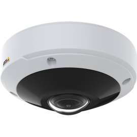 Axis Communications AXIS M3057-PLVE MkII 6 Megapixel Indoor/Outdoor Network Camera - Color - Dome - 65.62 ft Infrared Night Vision - H.264 (MPEG-4 Part 10/AVC), H.265 (MPEG-H Part 2/HEVC), MJPEG, H.264, H.265, Zipstream, H.264B, H.264H, H.264M - 256